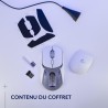 Logitech G G309 LIGHTSPEED Souris gaming sans fil Logitech, légère, switchs hybrides LIGHTFORCE, capteur HERO 25K, autonomie de 