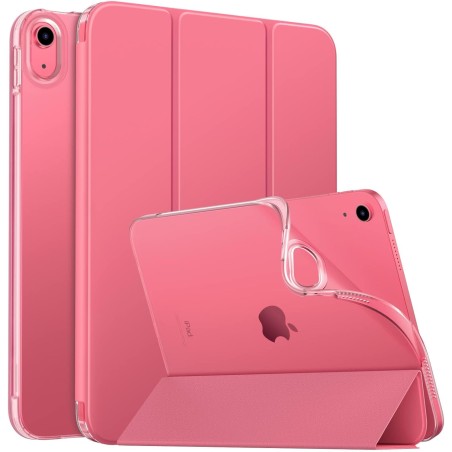 MoKo Coque pour iPad (A16) 11e Génération 11Pouces 2025, iPad 10e Gén 10,9" 2022, Étui avec Coque Arrière TPU Souple à Rabat, Su