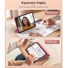 MoKo Coque pour iPad (A16) 11e Génération 11Pouces 2025, iPad 10e Gén 10,9" 2022, Étui avec Coque Arrière TPU Souple à Rabat, Su