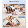 MoKo Coque pour iPad (A16) 11e Génération 11Pouces 2025, iPad 10e Gén 10,9" 2022, Étui avec Coque Arrière en TPU Souple à Rabat 