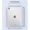 MoKo Coque pour iPad (A16) 11e Génération 11Pouces 2025, iPad 10e Gén 10,9" 2022, Étui avec Coque Arrière en TPU Souple à Rabat 