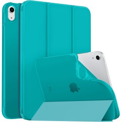 MoKo Coque pour iPad (A16) 11e Génération 11Pouces 2025, iPad 10e Gén 10,9" 2022, Étui avec Coque Arrière TPU Souple à Rabat, Su