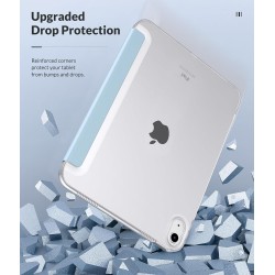 MoKo Coque pour iPad (A16) 11e Génération 11Pouces 2025, iPad 10e Gén 10,9" 2022, Étui avec Coque Arrière en TPU Souple à Rabat 