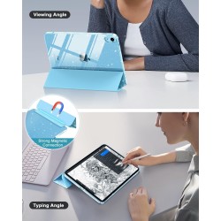 MoKo Coque pour iPad (A16) 11e Génération 11 Pouces 2025/iPad 10e Gén 10,9" 2022, Étui Scintillant, Housse avec Coque Arrière en