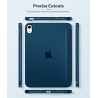 MoKo Coque pour iPad (A16) 11e Génération 11Pouces 2025, iPad 10e Gén 10,9" 2022, Étui avec Coque Arrière en TPU Souple à Rabat 
