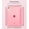 MoKo Coque pour iPad (A16) 11e Gén 11Pouces 2025, iPad 10e Gén 10,9" 2022,Étui avec Coque Arrière en TPU Souple à Rabat avec Sup