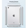 MoKo Coque pour iPad (A16) 11e Génération 11Pouces 2025, iPad 10e Gén 10,9" 2022, Étui avec Coque Arrière en TPU Souple à Rabat 