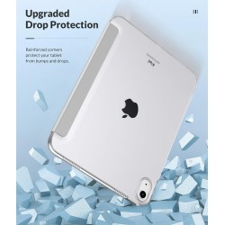 MoKo Coque pour iPad (A16) 11e Génération 11Pouces 2025, iPad 10e Gén 10,9" 2022, Étui avec Coque Arrière en TPU Souple à Rabat 
