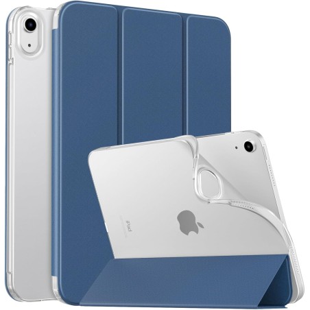 MoKo Coque pour iPad (A16) 11e Génération 11Pouces 2025, iPad 10e Gén 10,9" 2022, Étui avec Coque Arrière en TPU Souple à Rabat 