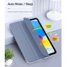 MoKo Coque pour iPad (A16) 11e Gén 11" 2025, iPad 10e Gén 10,9" 2022, Étui avec Coque Arrière en TPU Souple à Rabat avec Support