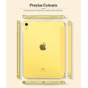 MoKo Coque pour iPad (A16) 11e Génération 11Pouces 2025, iPad 10e Gén 10,9" 2022, Étui avec Coque Arrière en TPU Souple à Rabat 