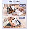 MoKo Coque pour iPad (A16) 11e Génération 11Pouces 2025, iPad 10e Gén 10,9" 2022, Étui avec Coque Arrière TPU Souple à Rabat, Su