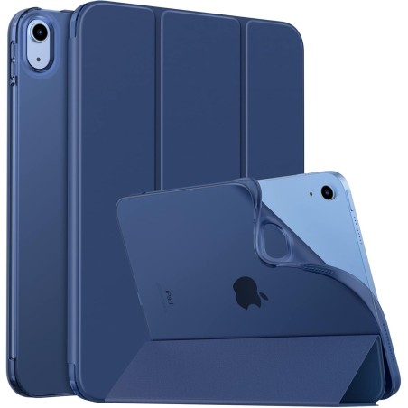 MoKo Coque pour iPad (A16) 11e Génération 11Pouces 2025, iPad 10e Gén 10,9" 2022, Étui avec Coque Arrière en TPU Souple à Rabat 