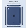 MoKo Coque pour iPad (A16) 11e Génération 11Pouces 2025, iPad 10e Gén 10,9" 2022, Étui avec Coque Arrière en TPU Souple à Rabat 
