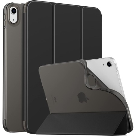 MoKo Coque pour iPad (A16) 11e Génération 11Pouces 2025, iPad 10e Gén 10,9" 2022, Étui avec Coque Arrière en TPU Souple à Rabat 