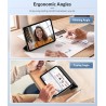MoKo Coque pour iPad (A16) 11e Génération 11Pouces 2025, iPad 10e Gén 10,9" 2022, Étui avec Coque Arrière en TPU Souple à Rabat 