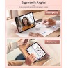 MoKo Coque pour iPad (A16) 11e Génération 11Pouces 2025, iPad 10e Gén 10,9" 2022, Étui avec Coque Arrière en TPU Souple à Rabat 