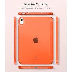 Moko coque pour ipad (a16) 11e génération 11pouces 2025, ipad 10e gén 10,9" 2022,étui avec coque arrière en tpu souple à rabat a