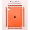 Moko coque pour ipad (a16) 11e génération 11pouces 2025, ipad 10e gén 10,9" 2022,étui avec coque arrière en tpu souple à rabat a