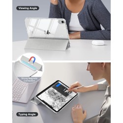 MoKo Coque pour iPad (A16) 11e Génération 11 Pouces 2025/iPad 10e Gén 10,9" 2022, Étui Scintillant, Housse avec Coque Arrière en