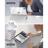 MoKo Coque pour iPad (A16) 11e Génération 11 Pouces 2025/iPad 10e Gén 10,9" 2022, Étui Scintillant, Housse avec Coque Arrière en