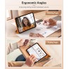 MoKo Coque pour iPad (A16) 11e Génération 11Pouces 2025, iPad 10e Gén 10,9" 2022, Étui avec Coque Arrière TPU Souple à Rabat, Su