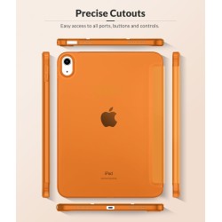 MoKo Coque pour iPad (A16) 11e Génération 11Pouces 2025, iPad 10e Gén 10,9" 2022, Étui avec Coque Arrière TPU Souple à Rabat, Su