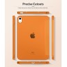 MoKo Coque pour iPad (A16) 11e Génération 11Pouces 2025, iPad 10e Gén 10,9" 2022, Étui avec Coque Arrière TPU Souple à Rabat, Su
