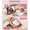 MoKo Coque pour iPad (A16) 11e Génération 11Pouces 2025, iPad 10e Gén 10,9" 2022, Étui avec Coque Arrière TPU Souple à Rabat, Su