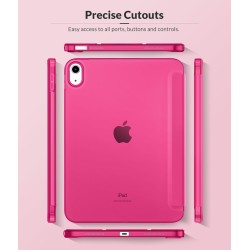 MoKo Coque pour iPad (A16) 11e Génération 11Pouces 2025, iPad 10e Gén 10,9" 2022, Étui avec Coque Arrière TPU Souple à Rabat, Su