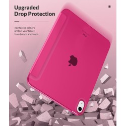 MoKo Coque pour iPad (A16) 11e Génération 11Pouces 2025, iPad 10e Gén 10,9" 2022, Étui avec Coque Arrière TPU Souple à Rabat, Su