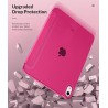 MoKo Coque pour iPad (A16) 11e Génération 11Pouces 2025, iPad 10e Gén 10,9" 2022, Étui avec Coque Arrière TPU Souple à Rabat, Su