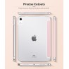 MoKo Coque pour iPad (A16) 11e Gén 11" 2025, iPad 10e Gén 10,9" 2022, Étui avec Coque Arrière en TPU Souple à Rabat avec Support