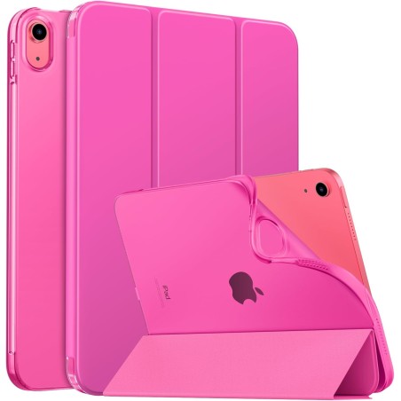 MoKo Coque pour iPad (A16) 11e Génération 11Pouces 2025, iPad 10e Gén 10,9" 2022,Étui avec Coque Arrière en TPU Souple à Rabat a