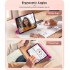 MoKo Coque pour iPad (A16) 11e Génération 11Pouces 2025, iPad 10e Gén 10,9" 2022,Étui avec Coque Arrière en TPU Souple à Rabat a