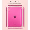 MoKo Coque pour iPad (A16) 11e Génération 11Pouces 2025, iPad 10e Gén 10,9" 2022,Étui avec Coque Arrière en TPU Souple à Rabat a