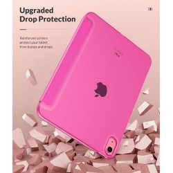 MoKo Coque pour iPad (A16) 11e Génération 11Pouces 2025, iPad 10e Gén 10,9" 2022,Étui avec Coque Arrière en TPU Souple à Rabat a