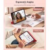 MoKo Coque pour iPad (A16) 11e Génération 11Pouces 2025, iPad 10e Gén 10,9" 2022,Étui avec Coque Arrière en TPU Souple à Rabat a
