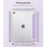 MoKo Coque pour iPad (A16) 11e Gén 11" 2025, iPad 10e Gén 10,9" 2022, Étui avec Coque Arrière en TPU Souple à Rabat avec Support
