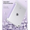 MoKo Coque pour iPad (A16) 11e Gén 11" 2025, iPad 10e Gén 10,9" 2022, Étui avec Coque Arrière en TPU Souple à Rabat avec Support