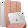 MoKo Coque pour iPad (A16) 11e Génération 11Pouces 2025, iPad 10e Gén 10,9" 2022, Étui avec Coque Arrière TPU Souple à Rabat, Su