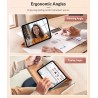 MoKo Coque pour iPad (A16) 11e Génération 11Pouces 2025, iPad 10e Gén 10,9" 2022, Étui avec Coque Arrière TPU Souple à Rabat, Su