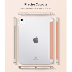 MoKo Coque pour iPad (A16) 11e Génération 11Pouces 2025, iPad 10e Gén 10,9" 2022, Étui avec Coque Arrière TPU Souple à Rabat, Su