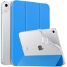MoKo Coque pour iPad (A16) 11e Génération 11Pouces 2025, iPad 10e Gén 10,9" 2022, Étui avec Coque Arrière TPU Souple à Rabat, Su