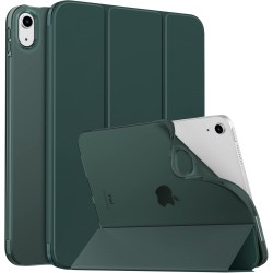 MoKo Coque pour iPad (A16) 11e Génération 11Pouces 2025, iPad 10e Gén 10,9" 2022, Étui avec Coque Arrière TPU Souple à Rabat, Su