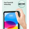 MoKo Coque pour iPad (A16) 11e Génération 11Pouces 2025, iPad 10e Gén 10,9" 2022, Étui avec Coque Arrière TPU Souple à Rabat, Su