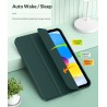 MoKo Coque pour iPad (A16) 11e Génération 11Pouces 2025, iPad 10e Gén 10,9" 2022, Étui avec Coque Arrière TPU Souple à Rabat, Su