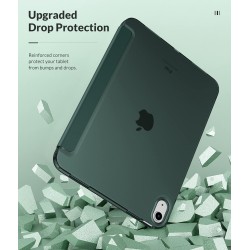 MoKo Coque pour iPad (A16) 11e Génération 11Pouces 2025, iPad 10e Gén 10,9" 2022, Étui avec Coque Arrière TPU Souple à Rabat, Su