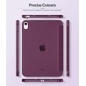 MoKo Coque pour iPad (A16) 11e Génération 11Pouces 2025, iPad 10e Gén 10,9" 2022, Étui avec Coque Arrière en TPU Souple à Rabat 
