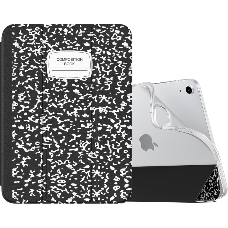 MoKo Coque pour iPad (A16) 11e Génération 11Pouces 2025, iPad 10e Gén 10,9" 2022, Étui avec Coque Arrière TPU Souple à Rabat, Su